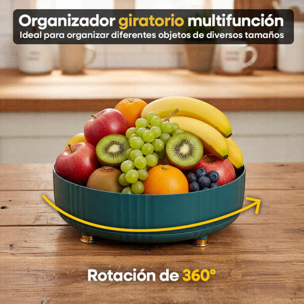 Organizador Giratorio 360° IMBACK IBK-HMJ086 | Multifunción para Maquillaje, Cocina y Hogar Verde Organizador Giratorio 360° IMBACK IBK-HMJ086 | Multifunción para Maquillaje, Cocina y Hogar Verde