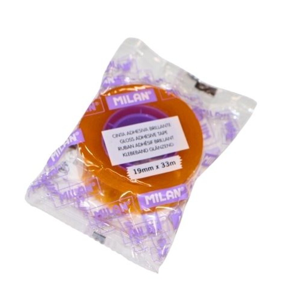 CINTA ADHESIVA MILAN 80202 19X33MT CINTA ADHESIVA MILAN 80202 19X33MT