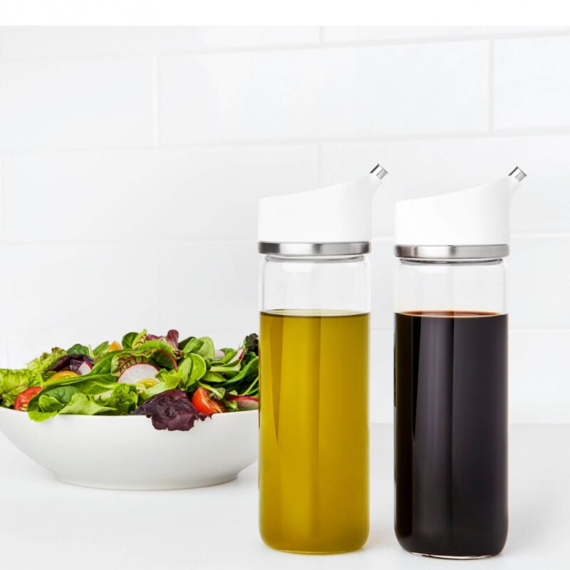 Juego de 2 dispensadores para aceite y vinagre - Oxo Juego de 2 dispensadores para aceite y vinagre - Oxo