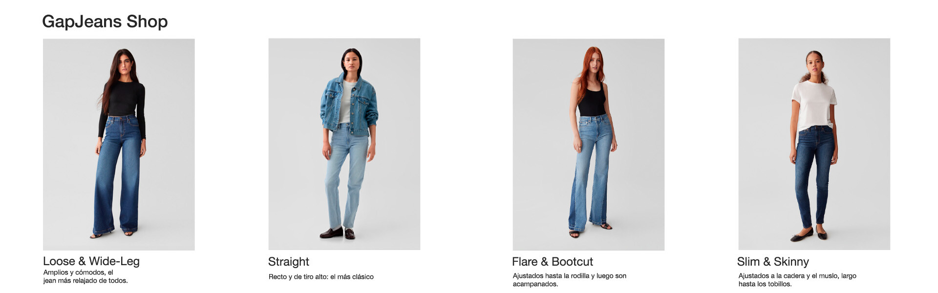 Jeans para mujer Gap