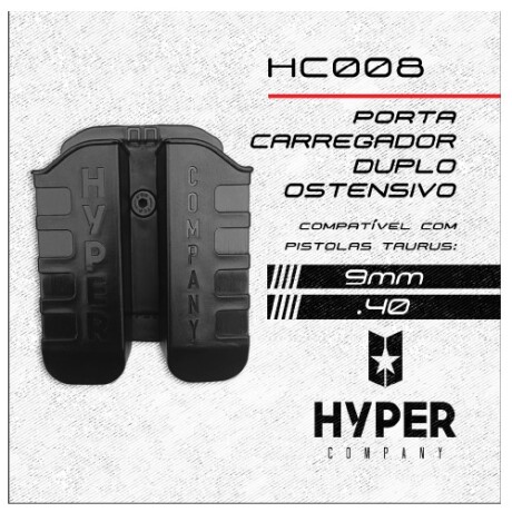 Porta cargador doble - Hyper Company Negro