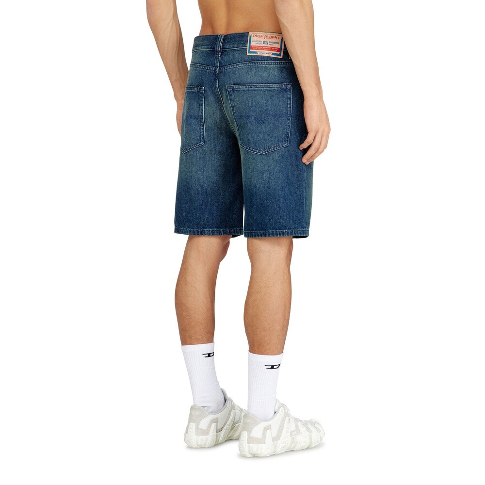 Short Para Hombre Regular Azul