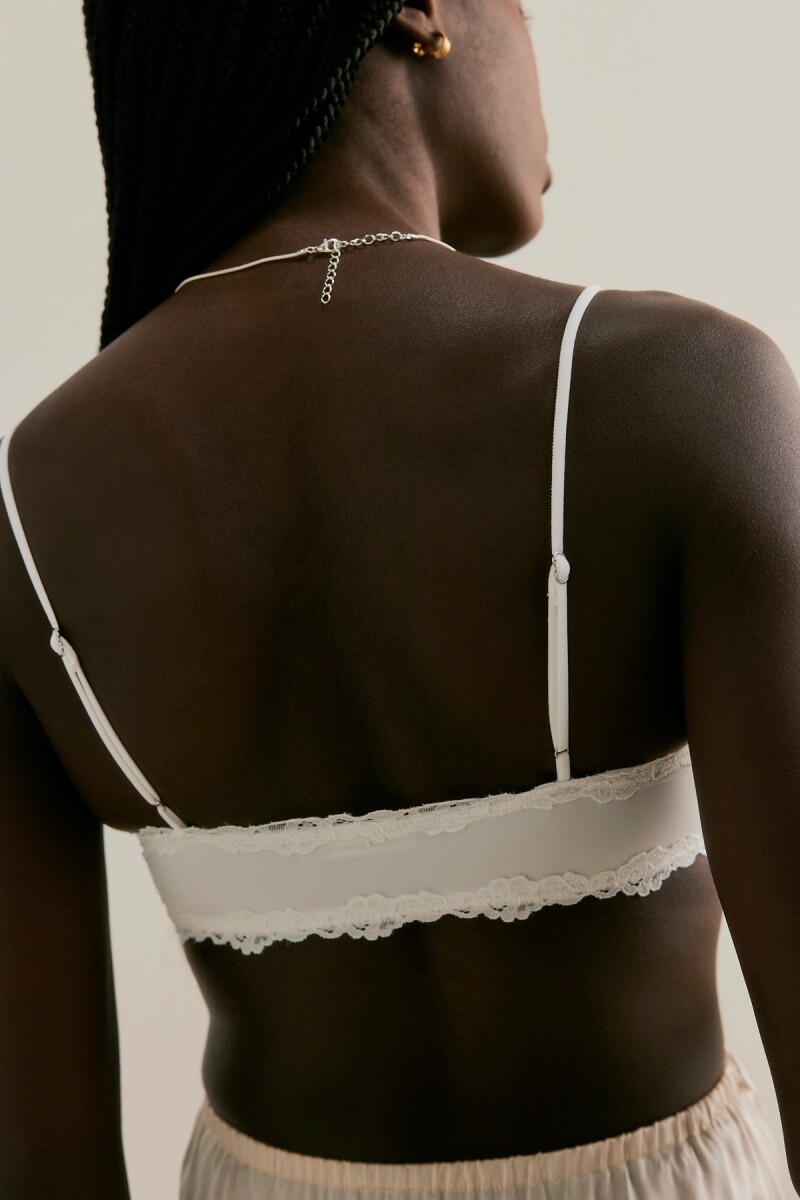 BRALETTE CHARLIE V Blanco