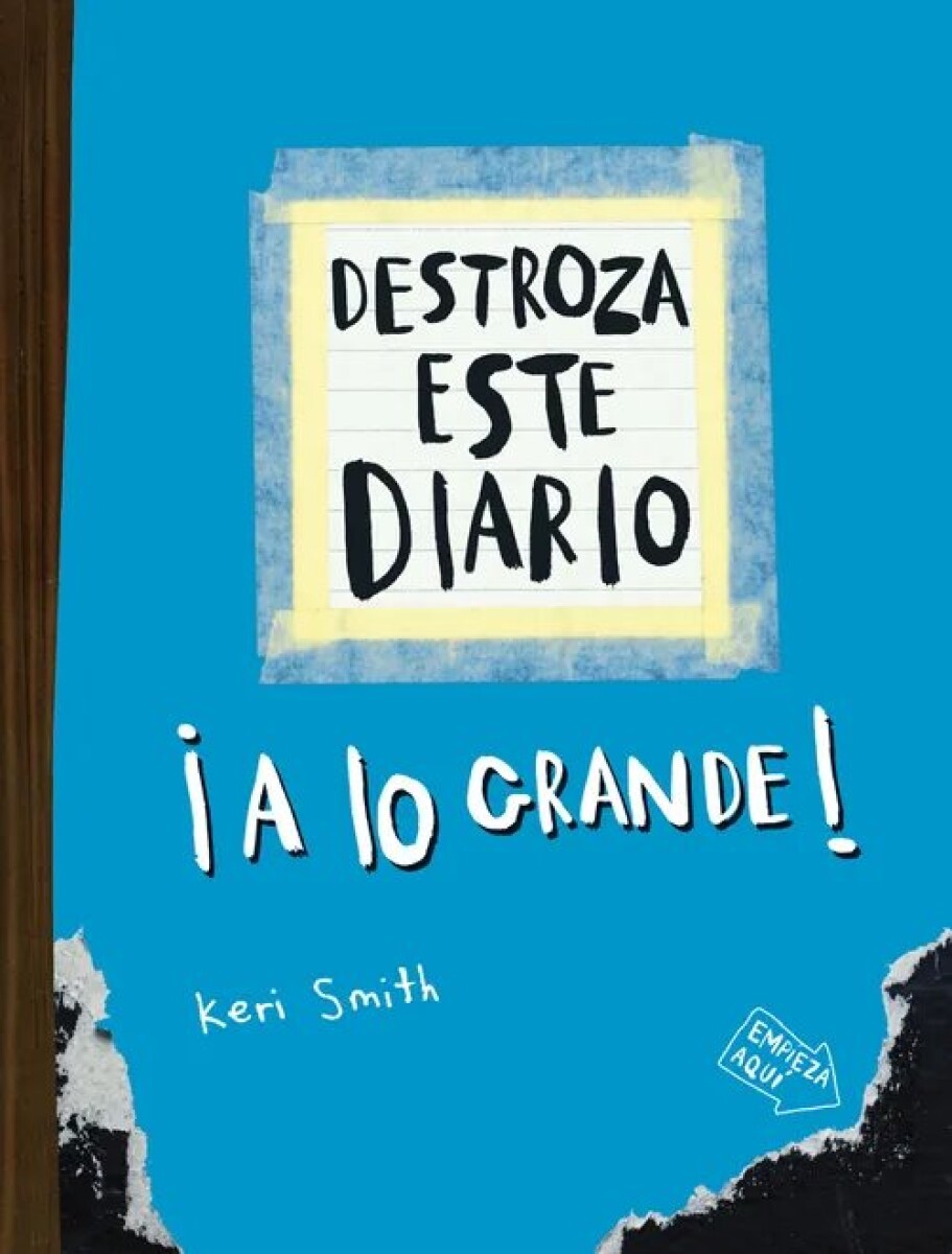 DESTROZA ESTE DIARIO A LO GRANDE (AZUL) 