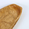BANDEJA OVAL MADERA BEIGE COMB 60X20X5CM Unica