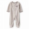 Pijama micropolar striped beige CARTERS Pijama micropolar striped beige CARTERS