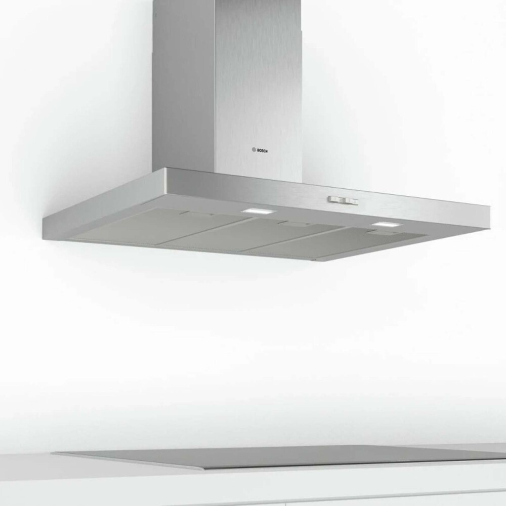 CAMPANA DE PARED BOSCH 3-POTENCIAS DWB96BC50 PLANA 90CM