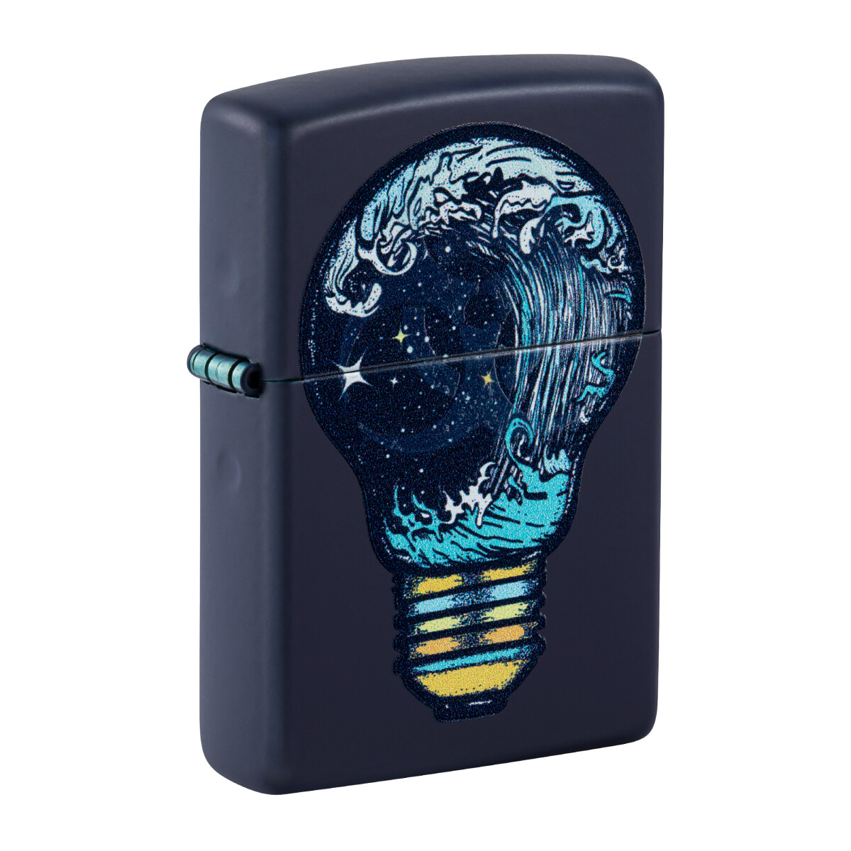 Encendedor Zippo Negro C/diseño 