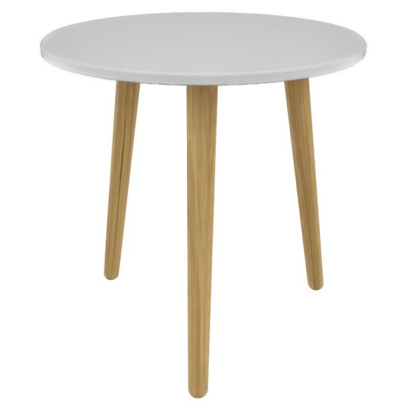 MESA COPACABANA BLANCA 40 CM DIAM. MESA COPACABANA BLANCA 40 CM DIAM.