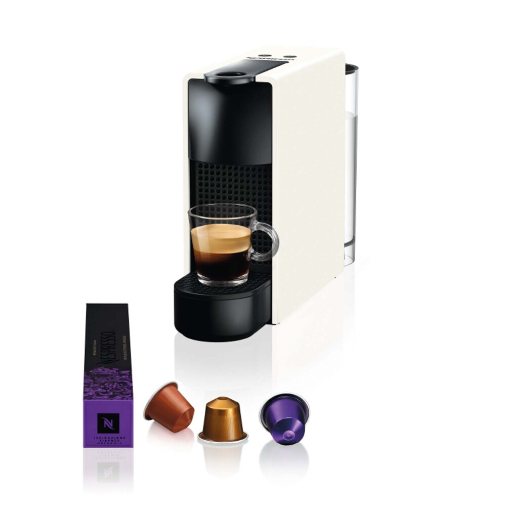CAFETERA NESPRESSO ACERO BLANCO ESSZAC30W