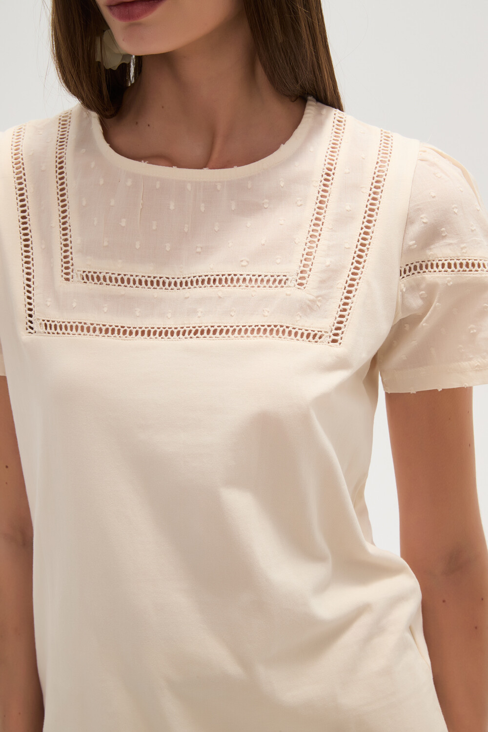 Remera Arboletes Crudo / Natural