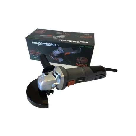 AMOLADORA ANGULAR GLADIATOR 115mm 800 W C/5 DISCO AMOLADORA ANGULAR GLADIATOR 115mm 800 W C/5 DISCO
