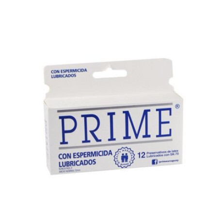 Preservativos Prime x12 Con espermicida lubricados