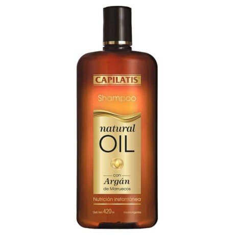 Shampoo Capilatis Natural Oil Argán de Marruecos 420ml Shampoo Capilatis Natural Oil Argán de Marruecos 420ml