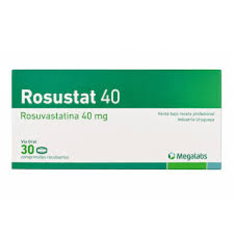 Rosustat 40mg 30 Comprimidos – Colesterol / Reducción de LDL Rosustat 40mg 30 Comprimidos – Colesterol / Reducción de LDL