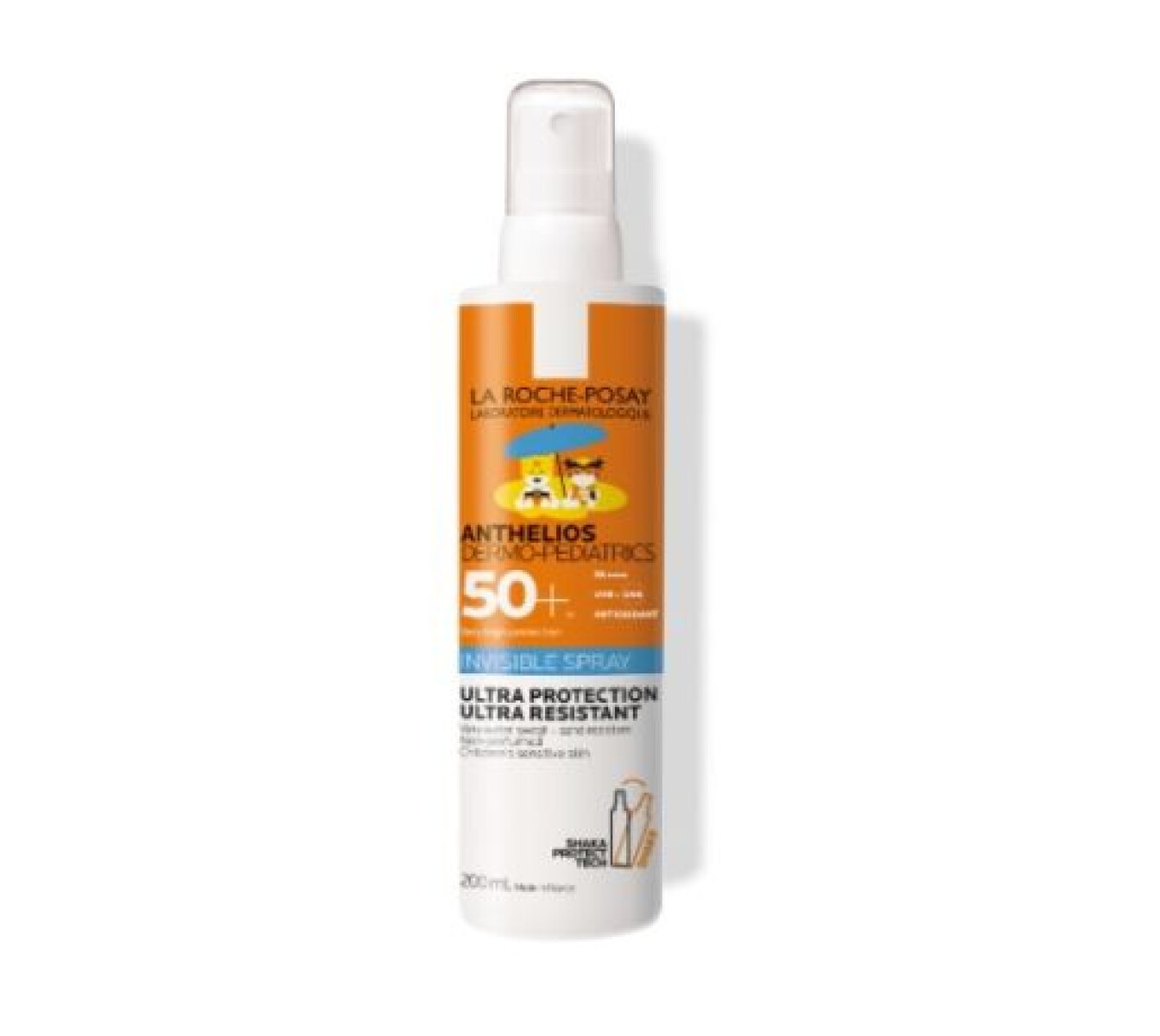 Protector Solar La Roche Posay Anthelios Shaka Spray Dermo-pediatrics Fps50 200 Ml 