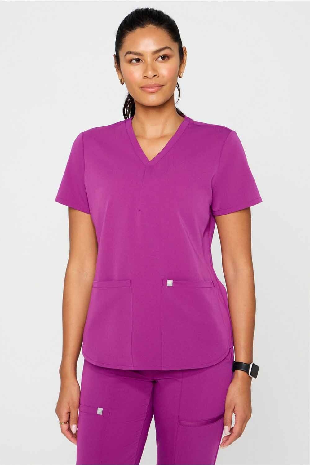 Top Method Scrub Top Mujer Berry Blast
