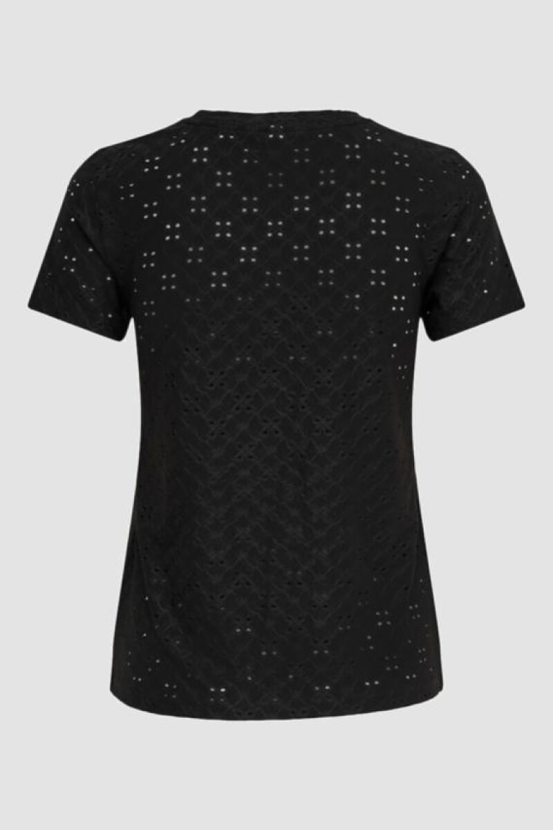 Camiseta Cathinka Texturizada Black