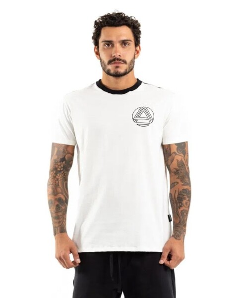 Camiseta Blanca Mate Para Hombre U