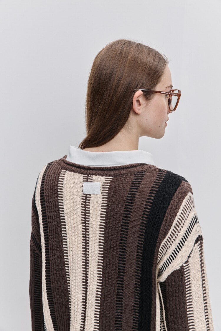 SWEATER SAOKO Chocolate