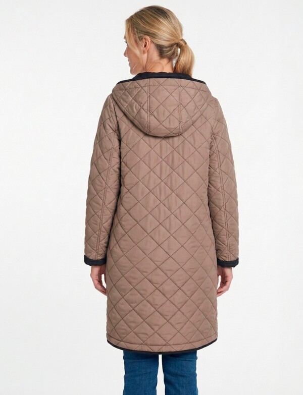 Campera Abrigo Reversible BEIGE