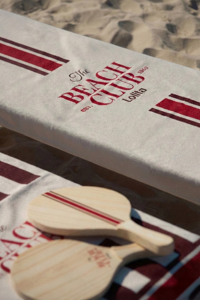 Toallón The Beach Club crudo