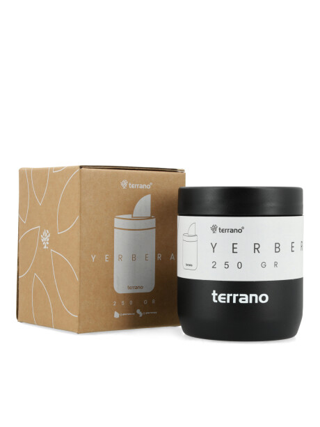 Yerbera Roler Mediana Negro