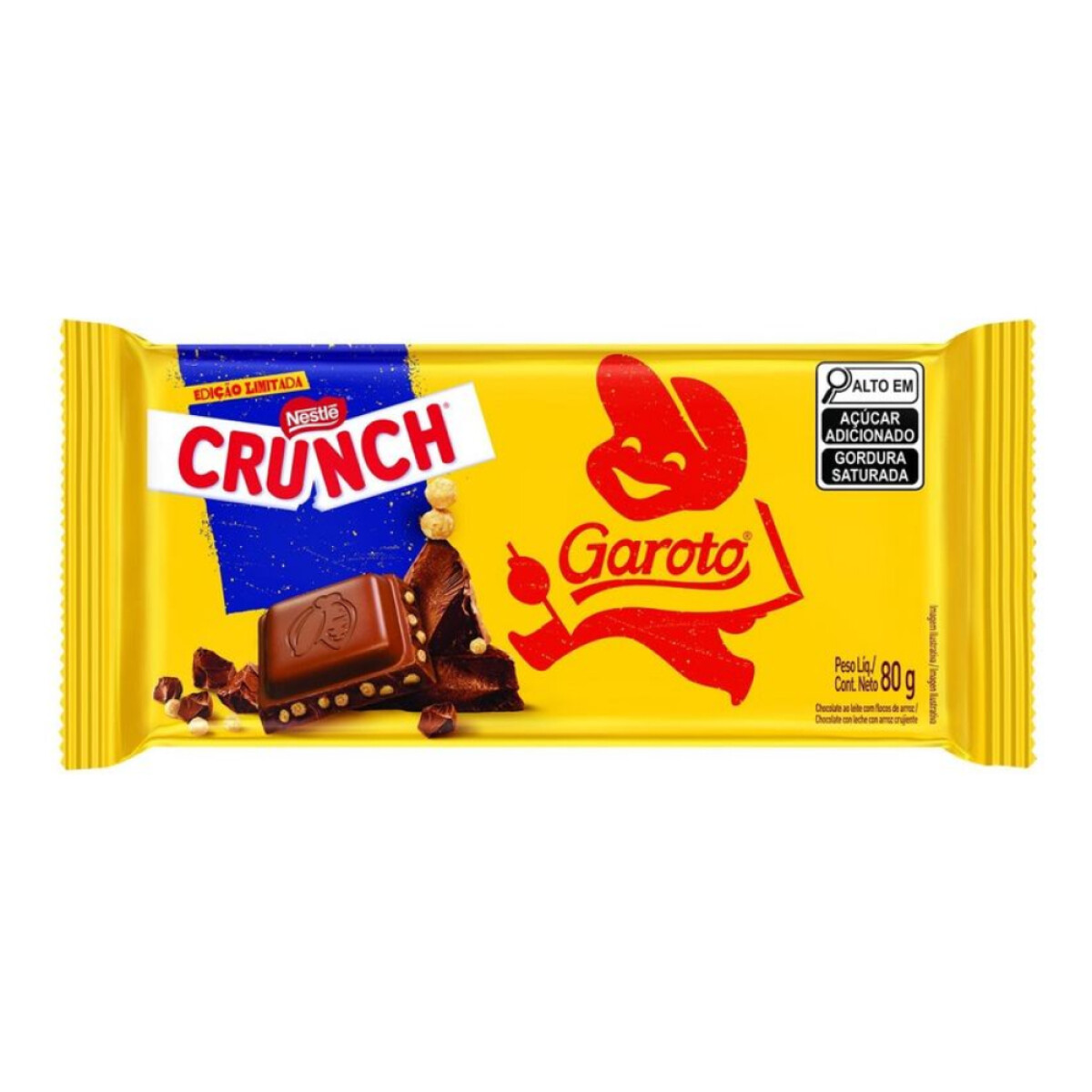 Garoto Tabletas Jumbo Crunch 