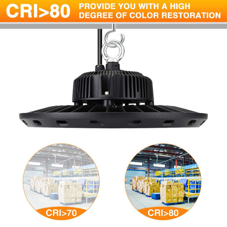 CHBUF10 Campana LED UFO 100W Luz Fría