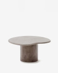 Mesa de centro Macarella de cemento 83 x 77 cm