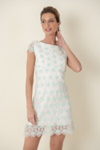VESTIDO ENEBRO Verde agua