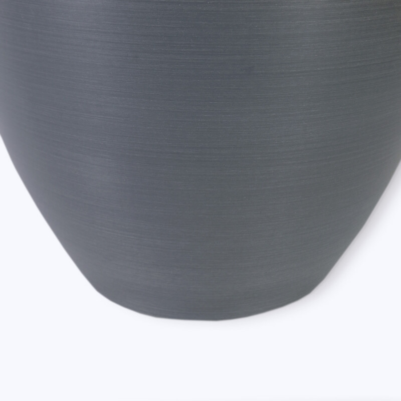 MACETERO PLAST GRIS 42X38CM Unica