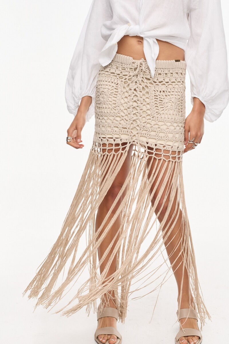 Falda Atlantica Beige