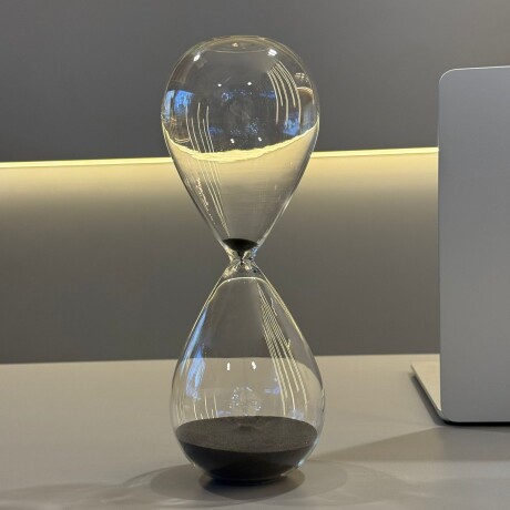 Reloj De Arena De Vidrio 30 Minutos 20cm x 8cm Reloj De Arena De Vidrio 30 Minutos 20cm x 8cm
