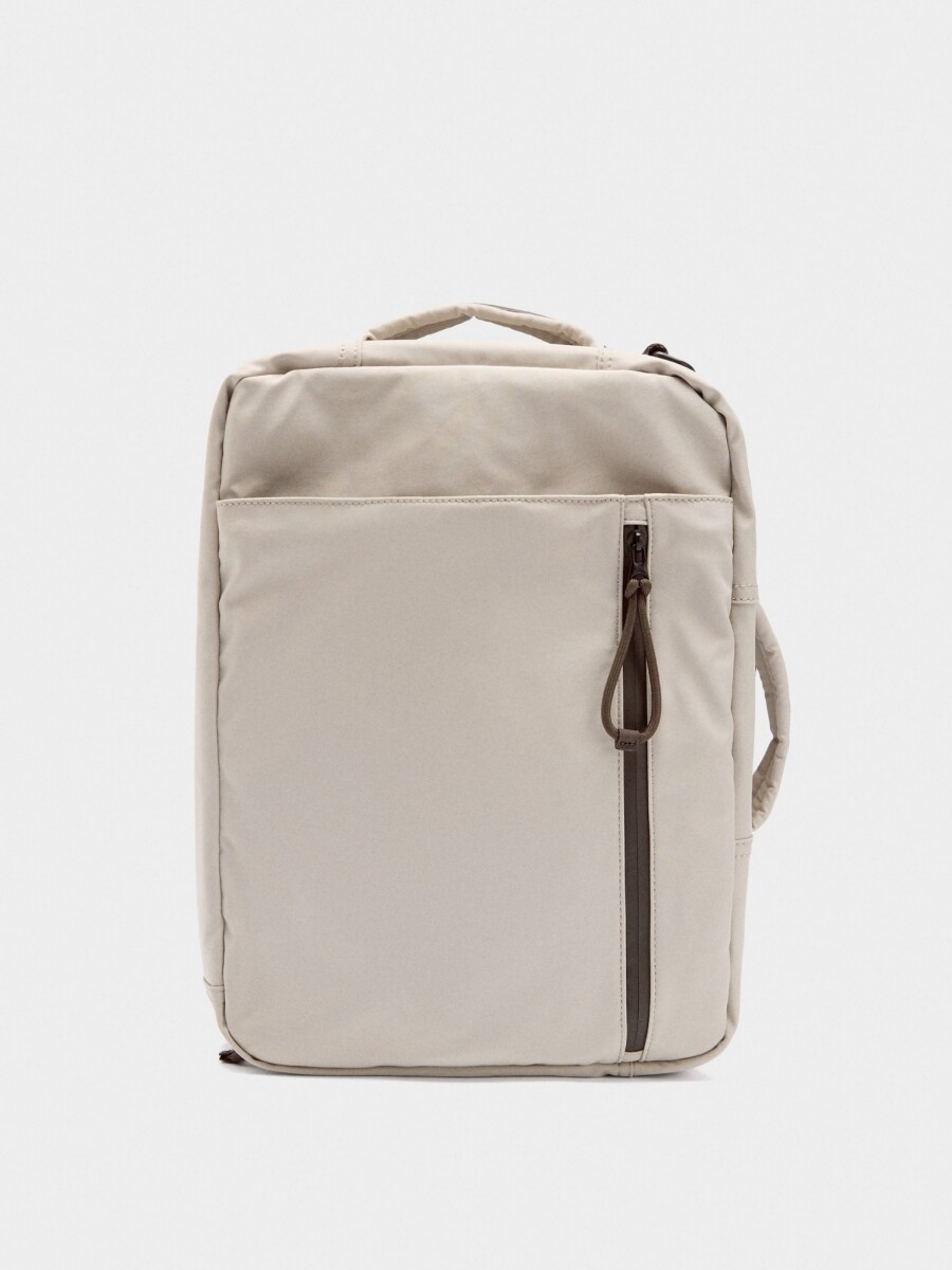 Mochila De Cabina De Nylon blanco
