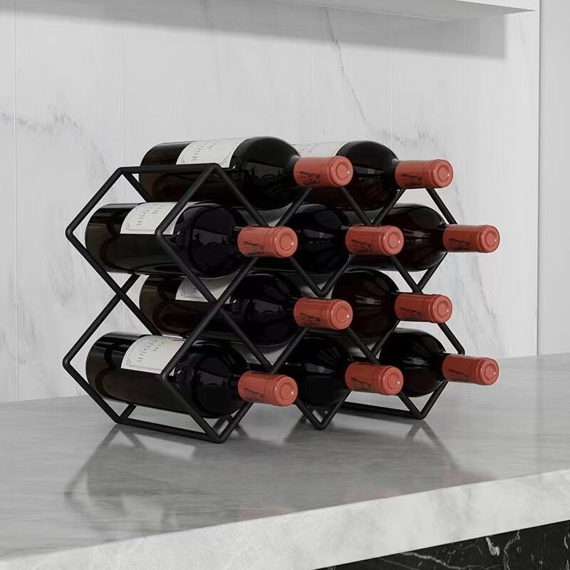 Vinera hierro para 8 botellas Vinera hierro para 8 botellas