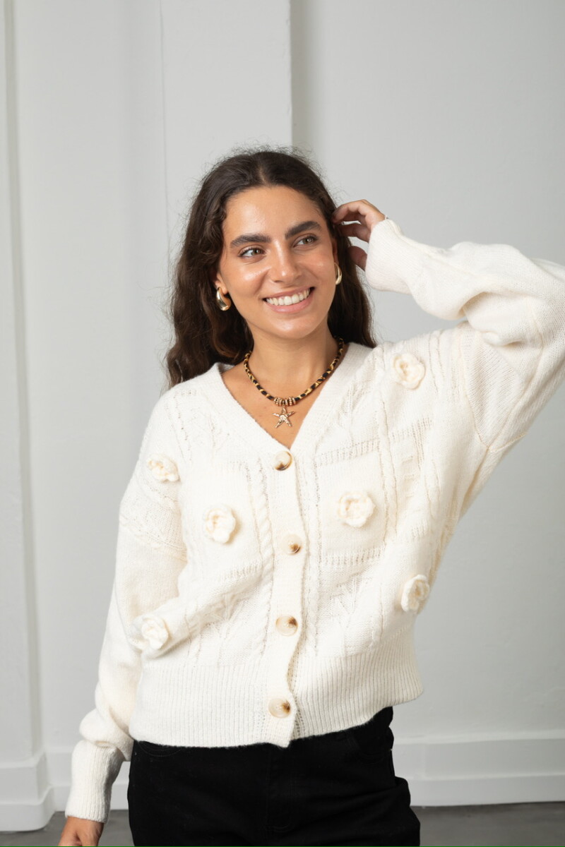 Saco Olivia - blanco 