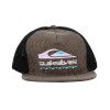 Quiksilver Gorro Con Visera Y Malla Oasis - Gris Gris