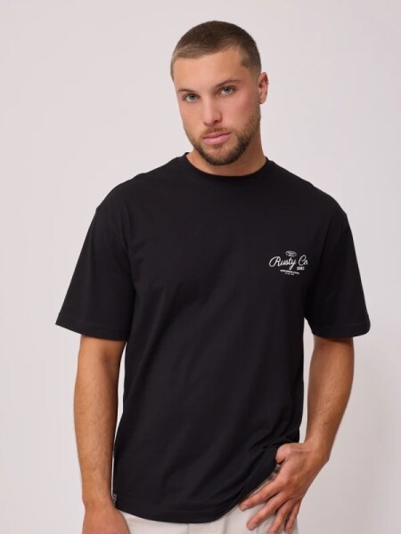 T-SHIRT RUSTY LYRAT NEGRO