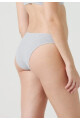 BIKINI VEDETINA ALGODÓN GRIS MELANGE