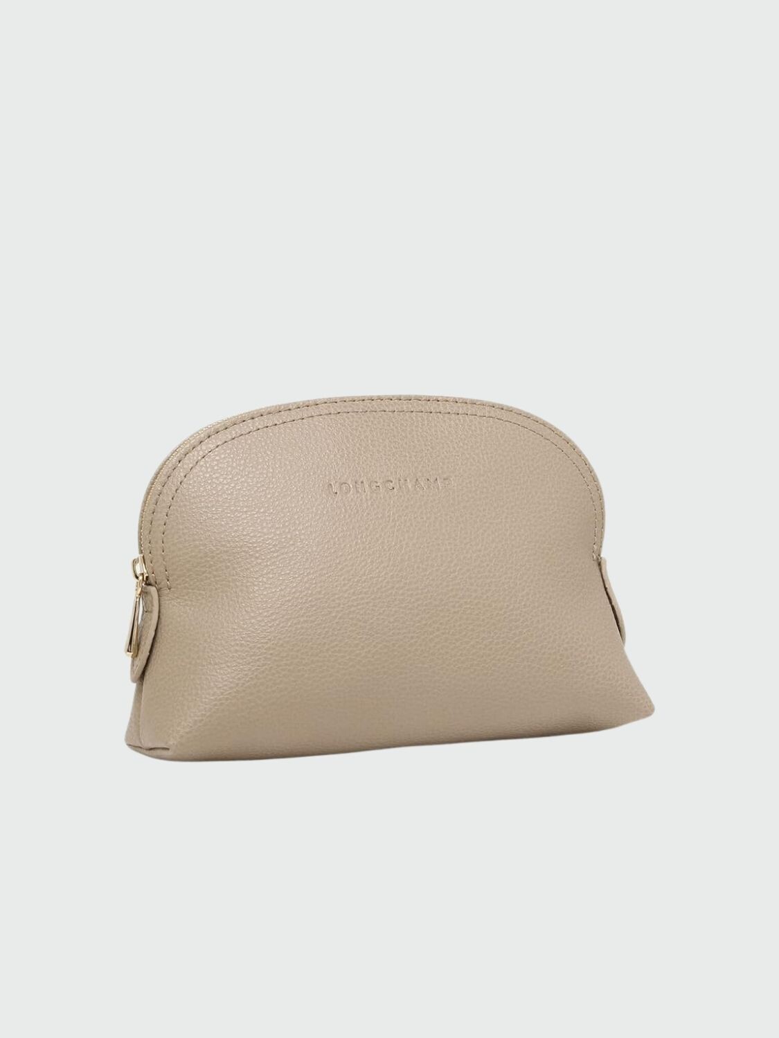 Longchamp -Neceser de cuero,Le foulonné Gris