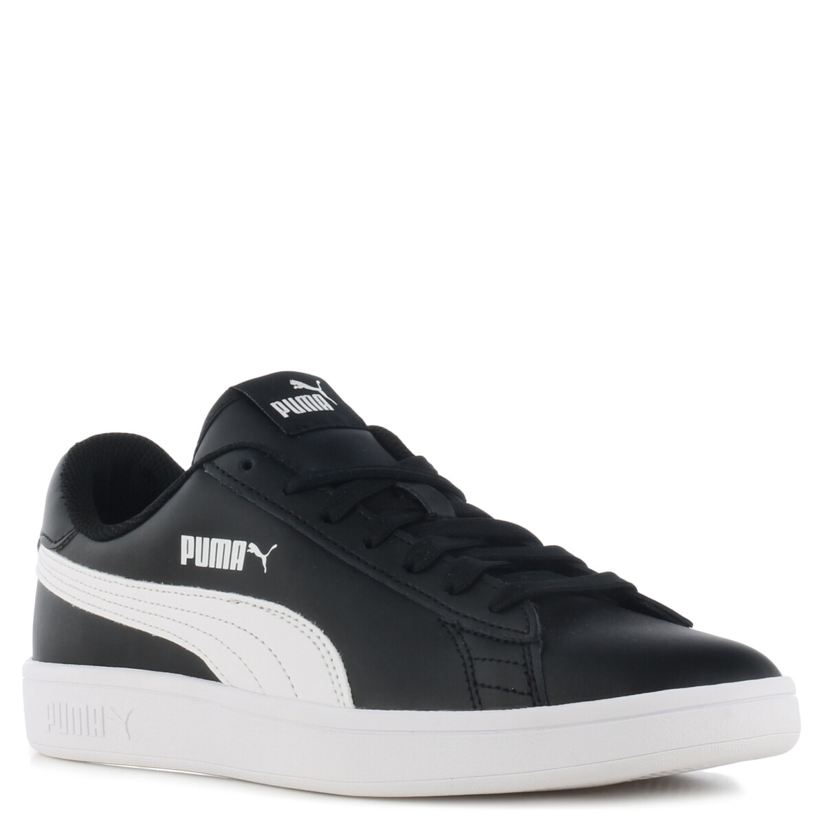Championes de Hombre Puma Smash V2 M - Negro - Blanco 