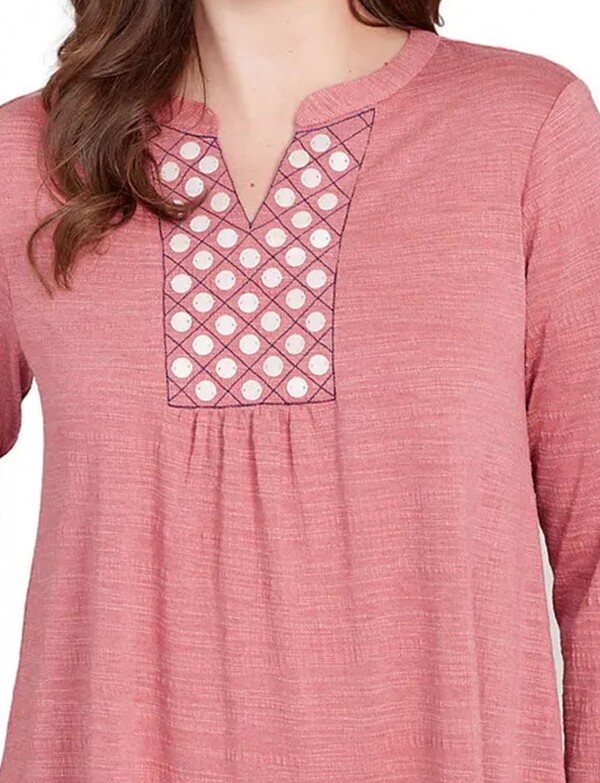 Blusa Nacar ROSA OSCURO