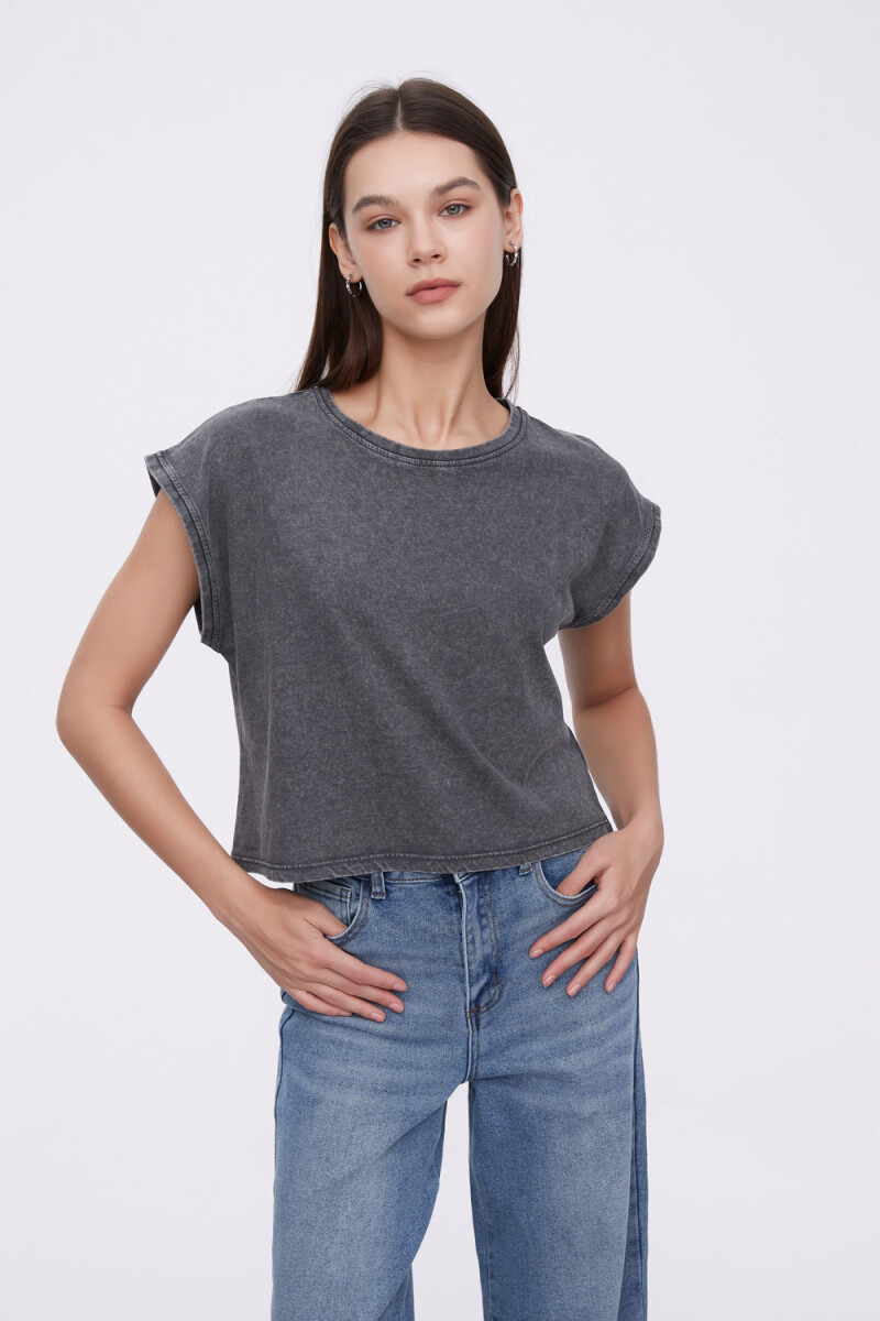 Remera Queve - Gris Topo 