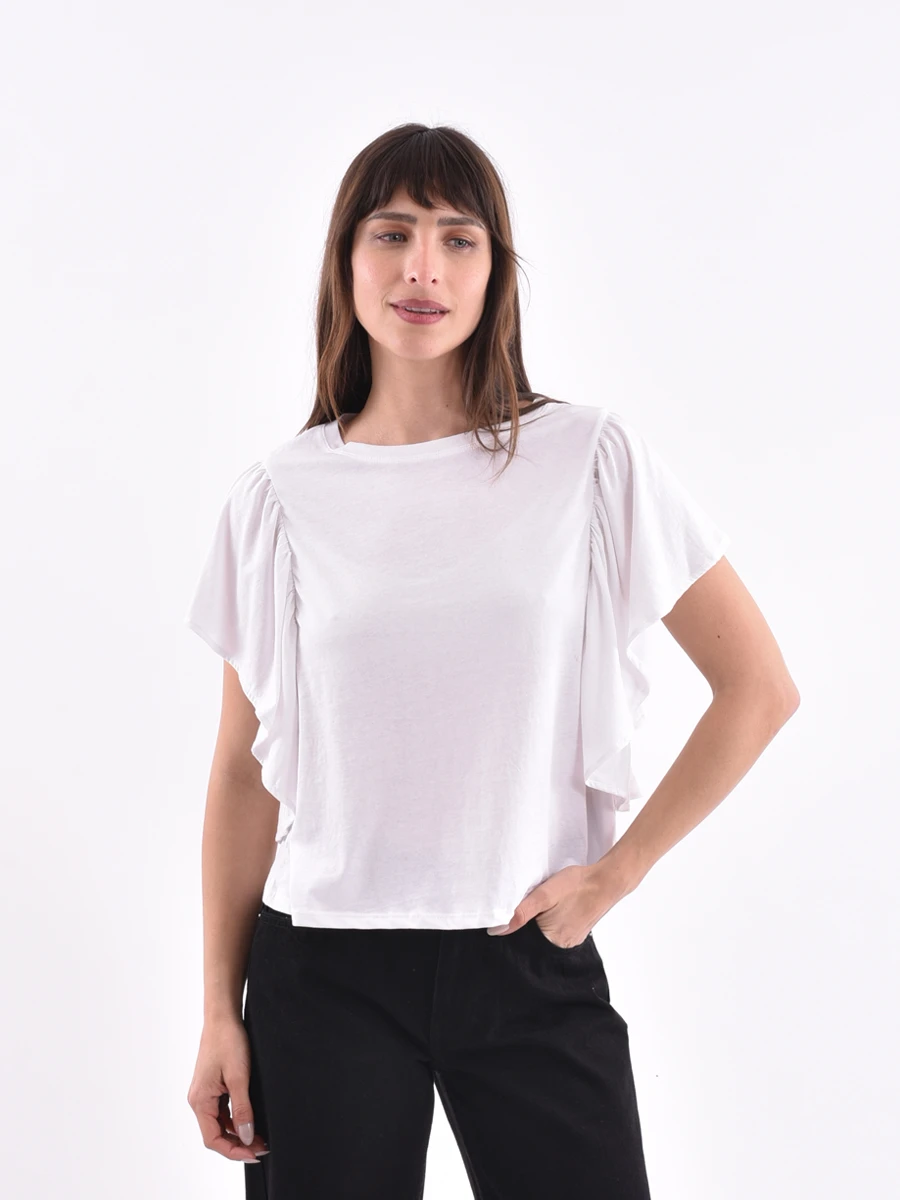 REMERA PEAR - BLANCO 