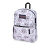 Mochila Jansport Cross Town 26L Blanco-Negro