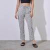 Pantalon Printed BLANCO/NEGRO