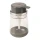 Dispensador Plástico de Jabón Borde Color 13,5 x 8 cm - GRIS