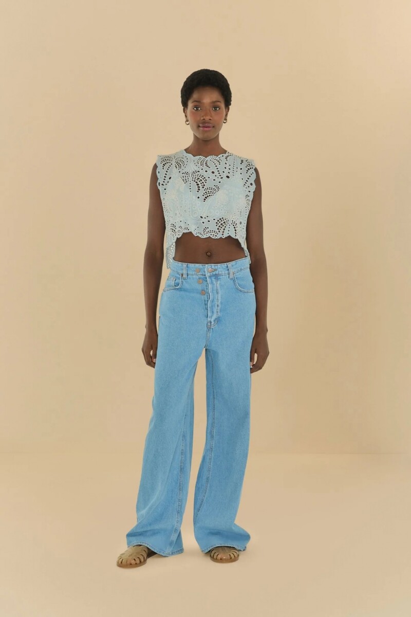 DENIM RELAXED Azul
