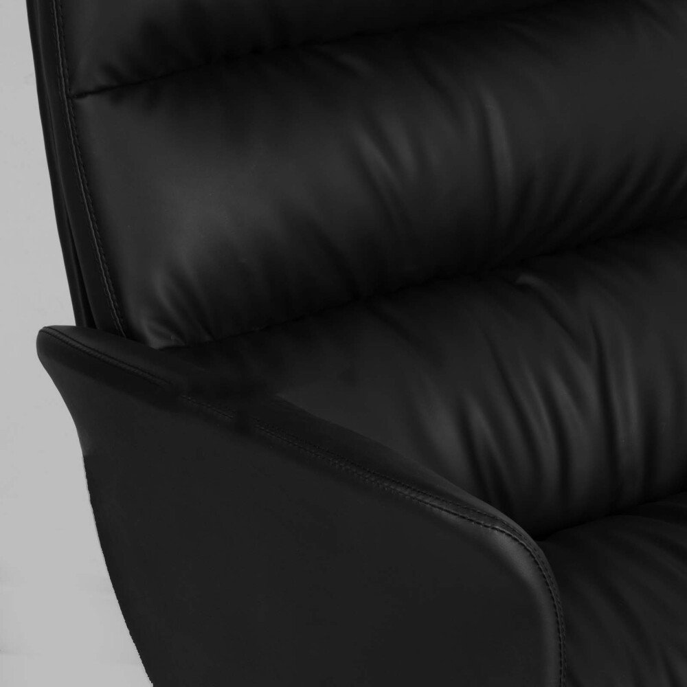 SILLA DE OFICINA GERENCIAL MALLA NEGRO DEMOS